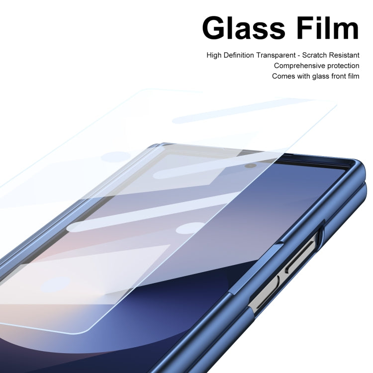 For Samsung Galaxy Z Fold6 Integrated PC + PU Phone Case with Pen / Pen Box