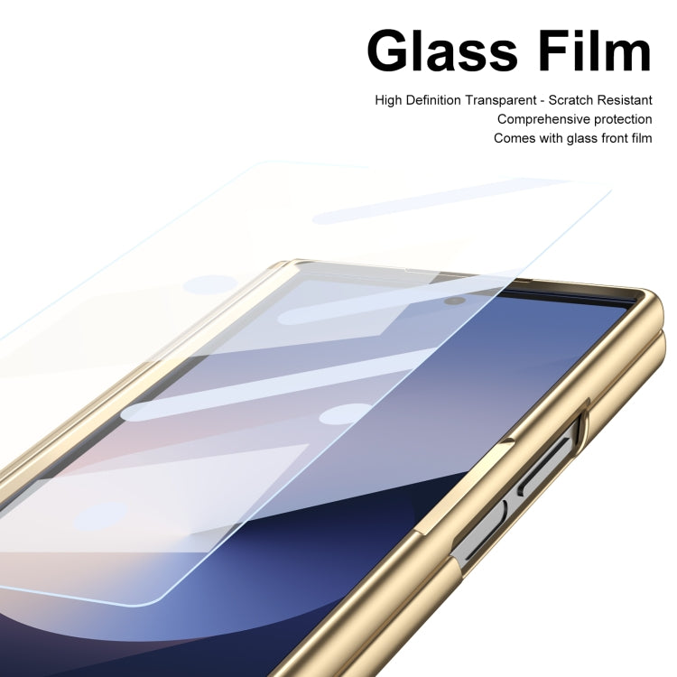 For Samsung Galaxy Z Fold6 Integrated PC + PU Phone Case with Pen / Pen Box