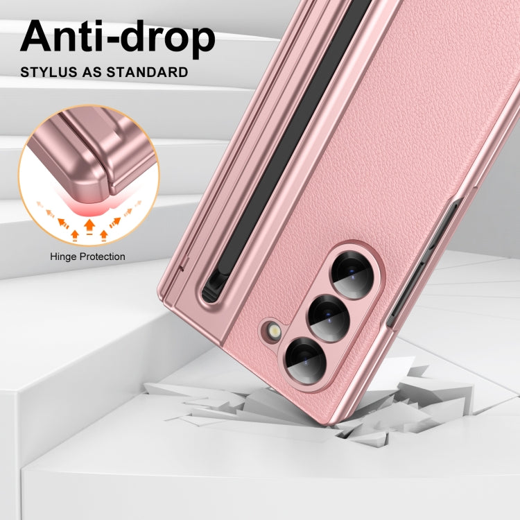 For Samsung Galaxy Z Fold6 Integrated PC + PU Phone Case with Pen / Pen Box