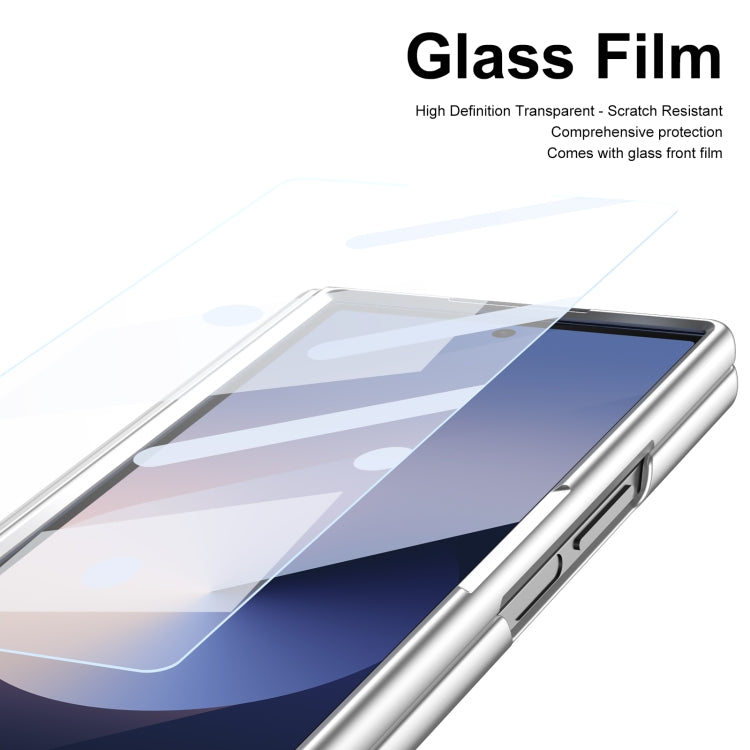 For Samsung Galaxy Z Fold6 Integrated PC + PU Phone Case with Pen / Pen Box
