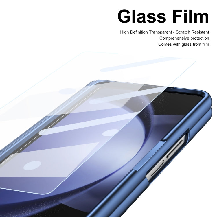For Samsung Galaxy Z Fold5 Integrated PC + PU Phone Case with Pen / Pen Box