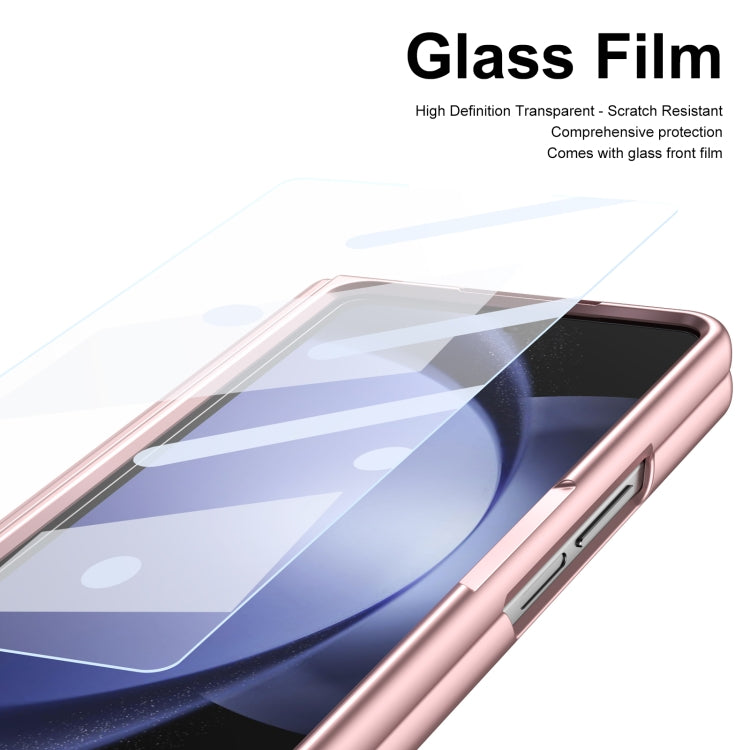 For Samsung Galaxy Z Fold5 Integrated PC + PU Phone Case with Pen / Pen Box