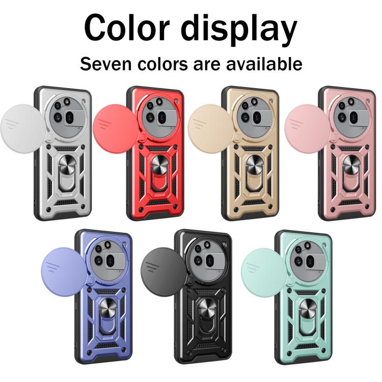 For Nothing Phone 3a Pro Sliding Camera Cover Design TPU+PC Phone Case