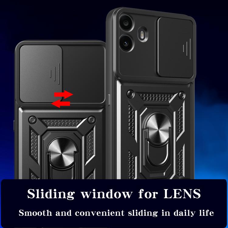 For Nothing CMF Phone 1 Sliding Camera Cover Design TPU+PC Phone Case