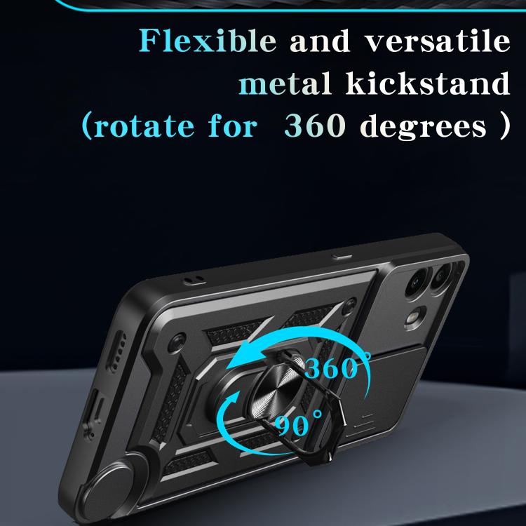 For Nothing CMF Phone 1 Sliding Camera Cover Design TPU+PC Phone Case