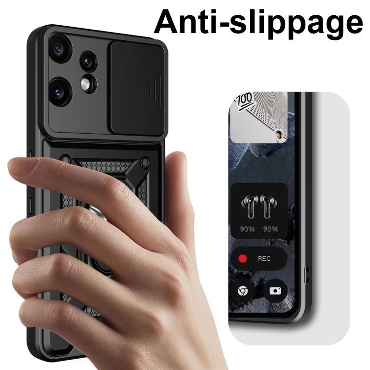 For Nothing CMF Phone 2 Pro Sliding Camera Cover Design TPU+PC Phone Case