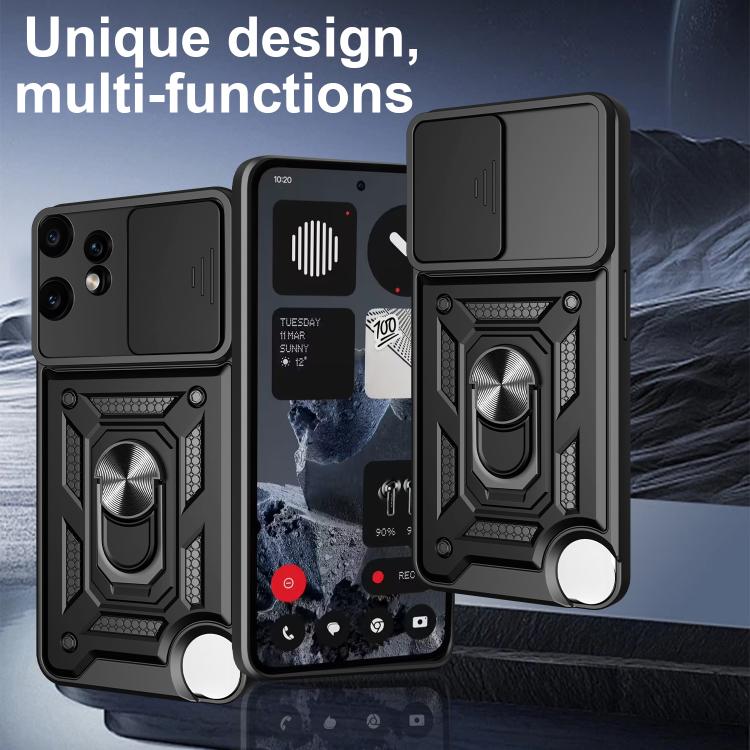 For Nothing CMF Phone 2 Pro Sliding Camera Cover Design TPU+PC Phone Case
