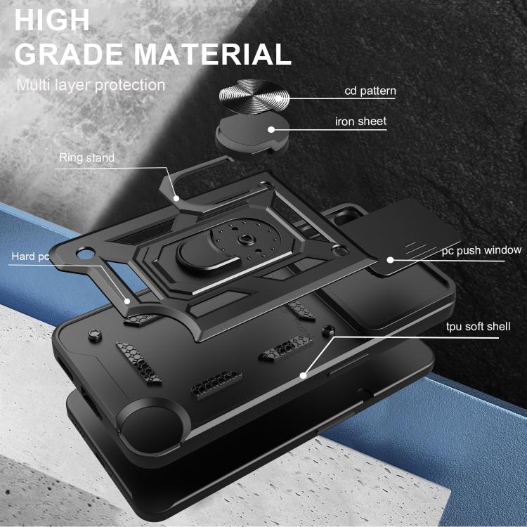 For Nothing CMF Phone 2 Pro Sliding Camera Cover Design TPU+PC Phone Case