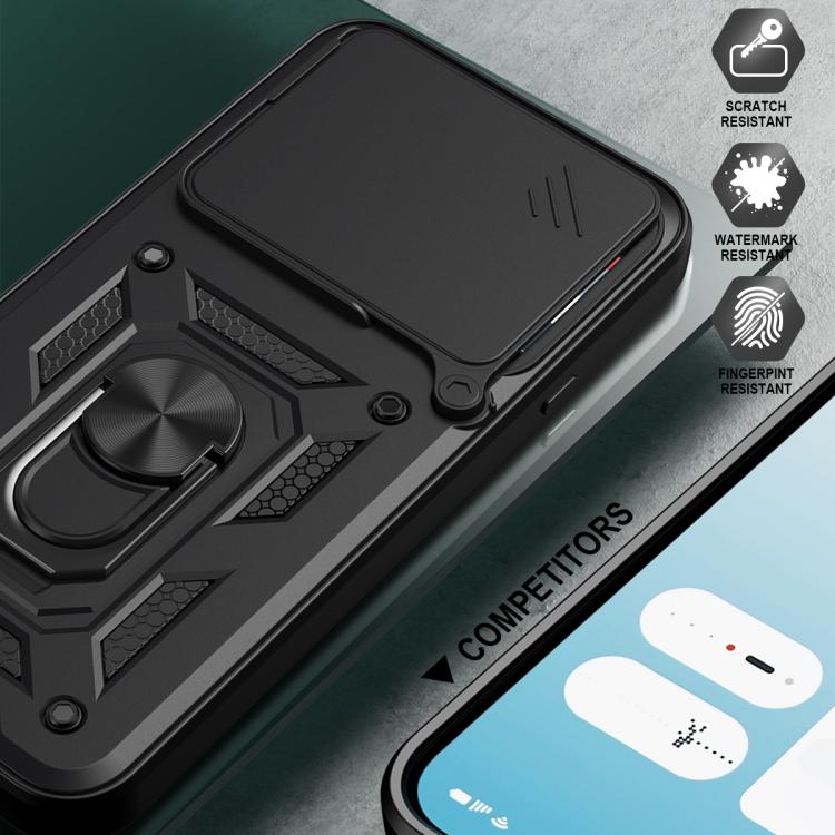 For Nothing Phone 4a Sliding Camera Cover Design TPU+PC Phone Case