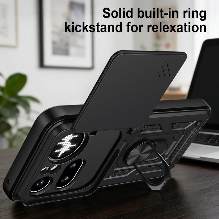 For Nothing Phone 4a Pro Sliding Camera Cover Design TPU+PC Phone Case
