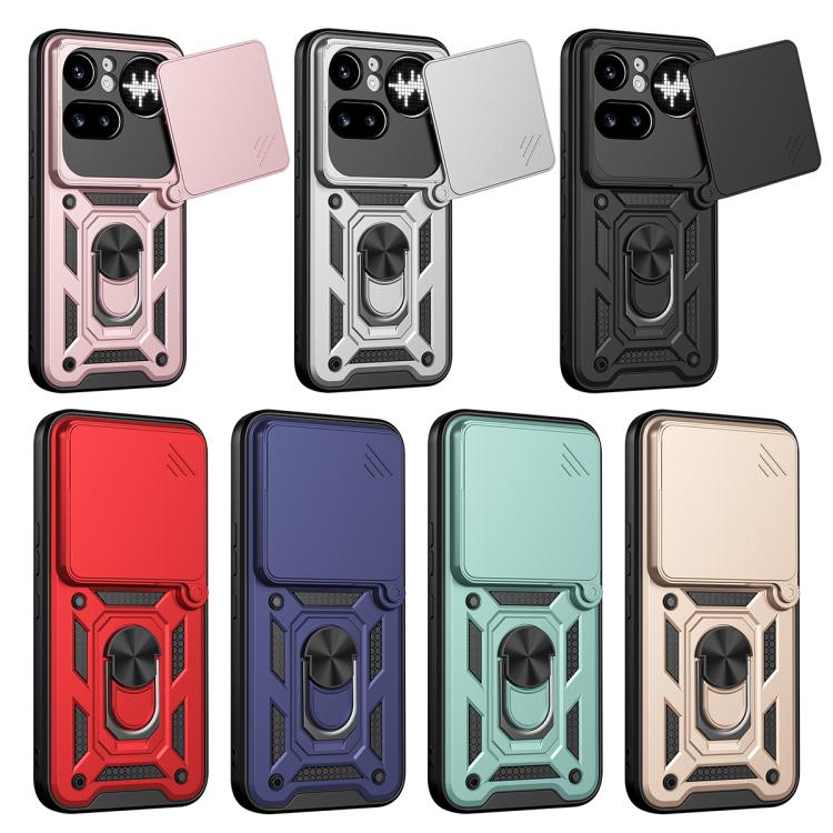 For Nothing Phone 4a Pro Sliding Camera Cover Design TPU+PC Phone Case