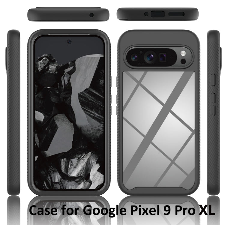 For Google Pixel 9 Pro XL Starry Sky Solid Color Series PC + TPU Phone Case with PET Film