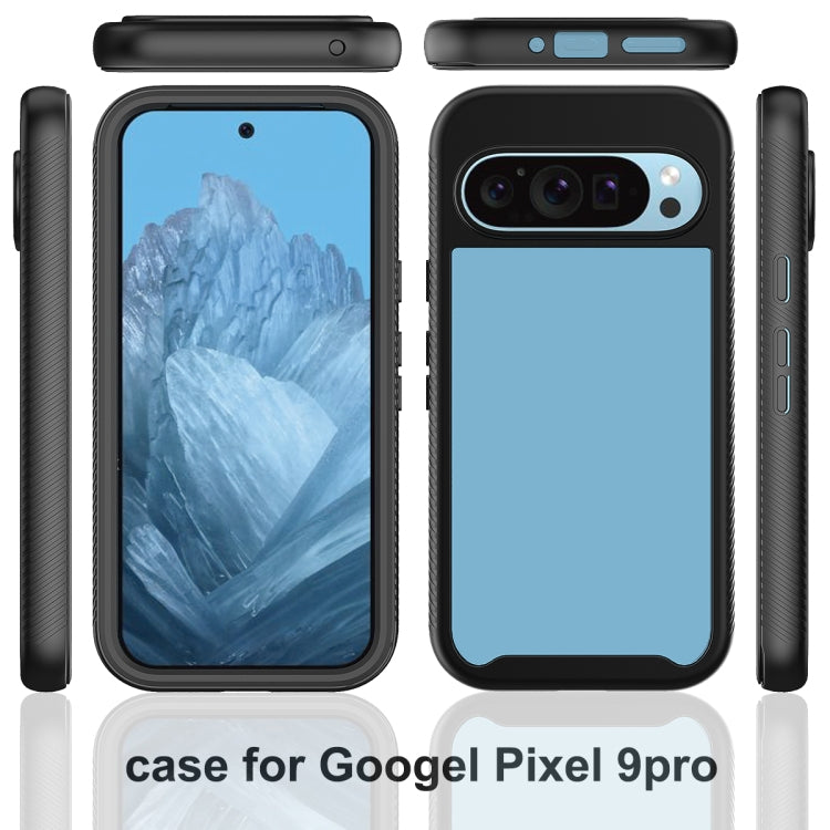 For Google Pixel 9 / 9 Pro Starry Sky Solid Color Series PC + TPU Phone Case with PET Film