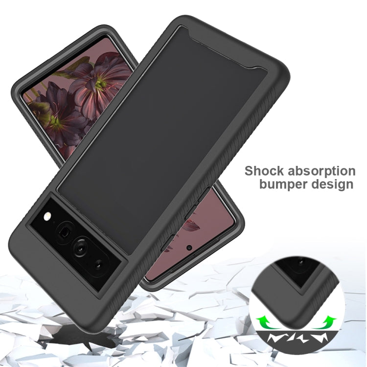 For Google Pixel 8 Pro Starry Sky Solid Color Series PC + TPU Phone Case with PET Film
