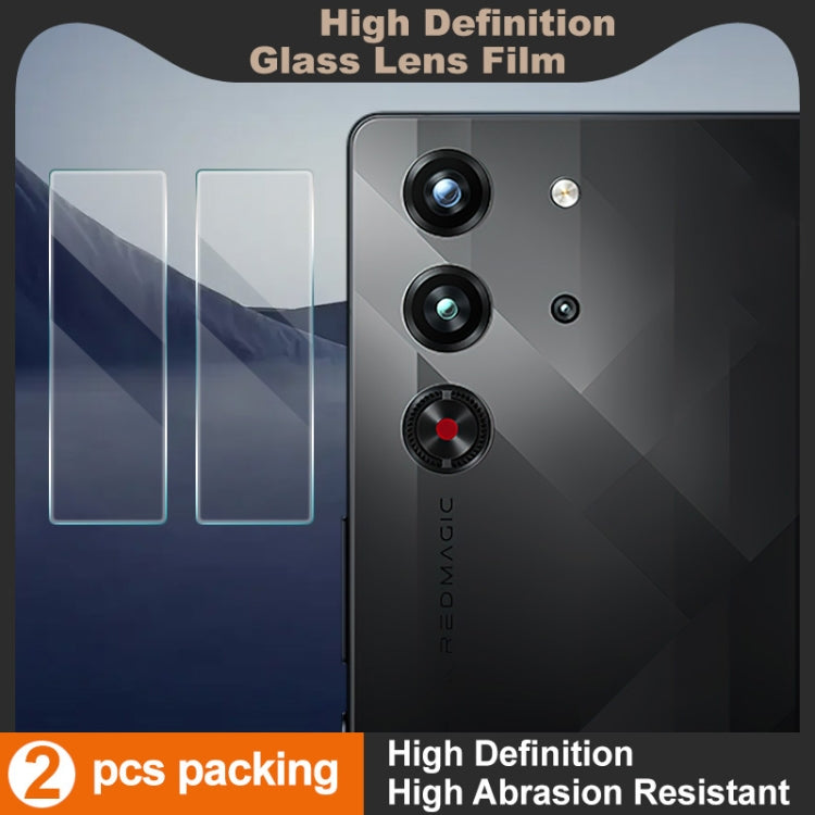 For ZTE nubia Red Magic 10 Pro 2 PCS/Set IMAK HD Glass Rear Camera Lens Film