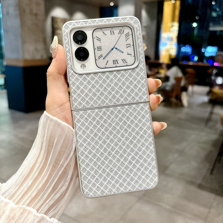 For Huawei nova Flip Sparkling Diamond Rhombus PC Phone Case