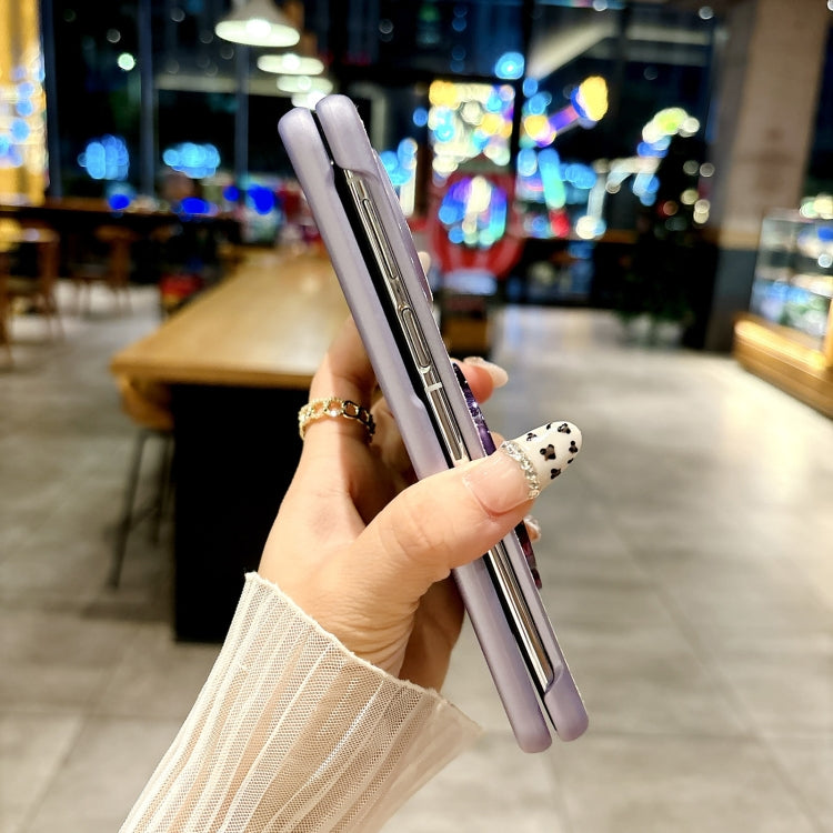For Huawei Mate X3 / X5 Sparkling Diamond Rhombus PC Phone Case
