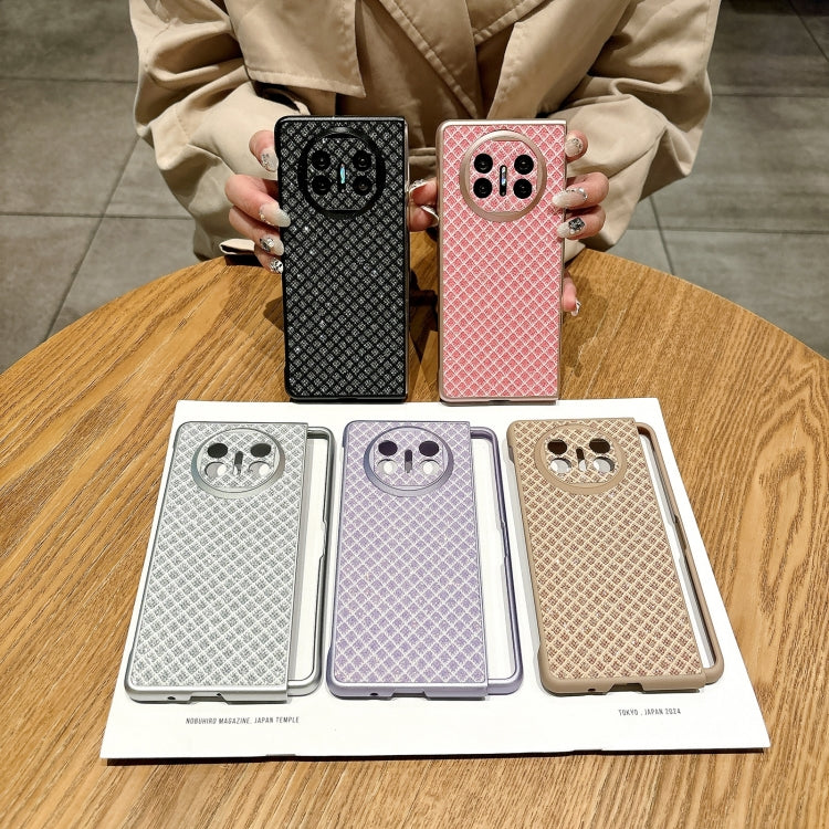 For Huawei Mate X3 / X5 Sparkling Diamond Rhombus PC Phone Case