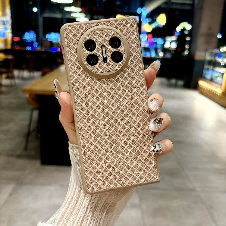 For Huawei Mate X3 / X5 Sparkling Diamond Rhombus PC Phone Case