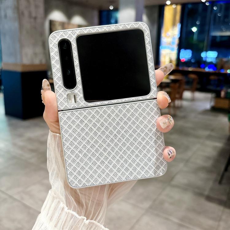 For Huawei Pura X Sparkling Diamond Rhombus PC Phone Case