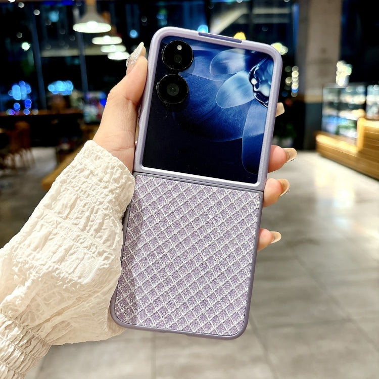 For Xiaomi Mix Flip Sparkling Diamond Rhombus PC Phone Case