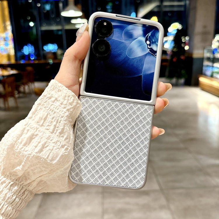 For Xiaomi Mix Flip Sparkling Diamond Rhombus PC Phone Case