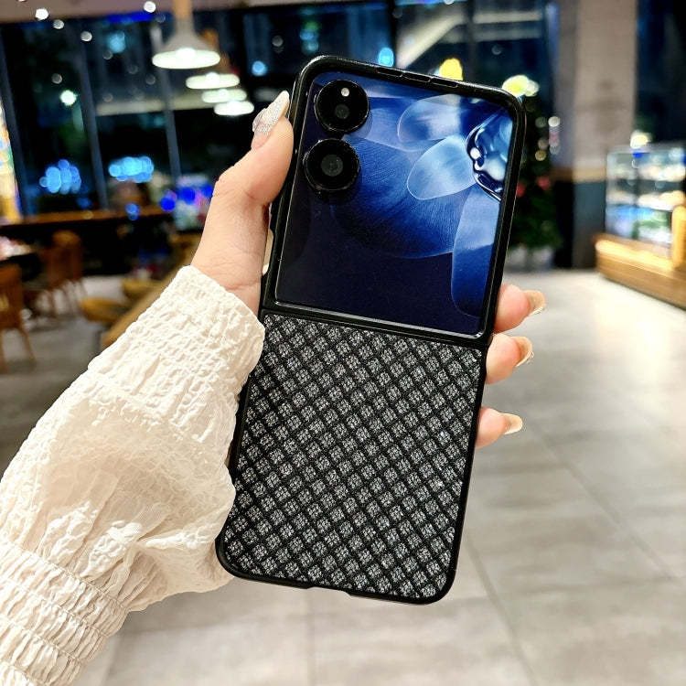 For Xiaomi Mix Flip Sparkling Diamond Rhombus PC Phone Case