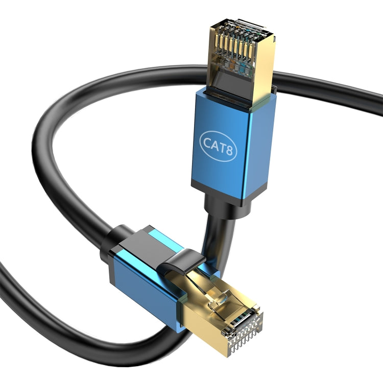 0.5m Home Fiber Bandwidth 10 Gigabit CAT8 Network Cable