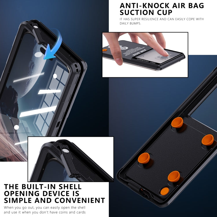 RedPepper Air Box Max 6.9 IP68 Waterproof Phone Case for 6.9 inch Phone - Black