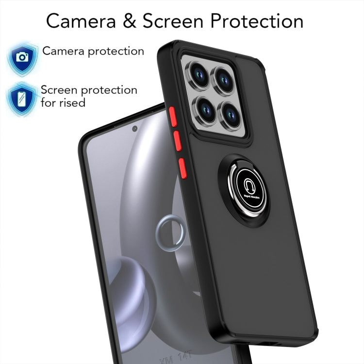 For Xiaomi 14T Q Shadow 1 Series TPU + PC Phone Case with Ring