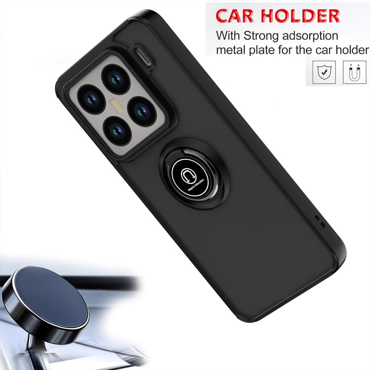 For Xiaomi 15 Pro Q Shadow 1 Series TPU + PC Phone Case with Ring