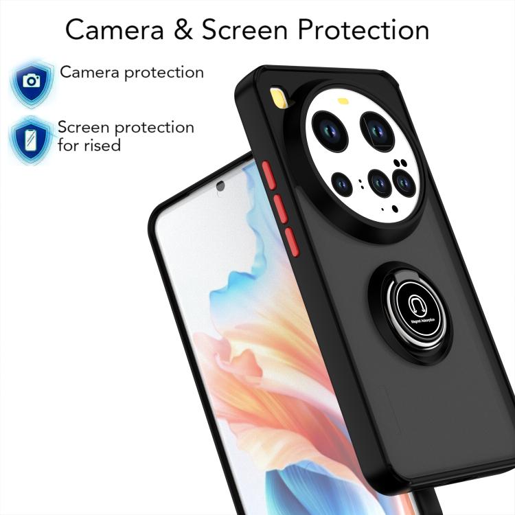 For Xiaomi 15 Ultra Q Shadow 1 Series TPU + PC Phone Case with Ring
