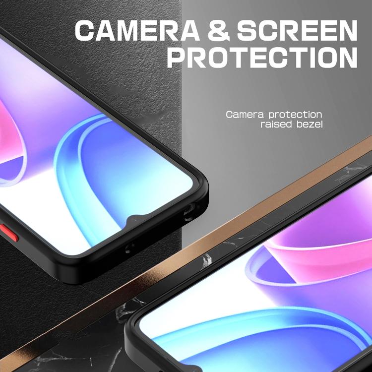 For Xiaomi Poco M4 5G Q Shadow 1 Series TPU + PC Phone Case with Ring