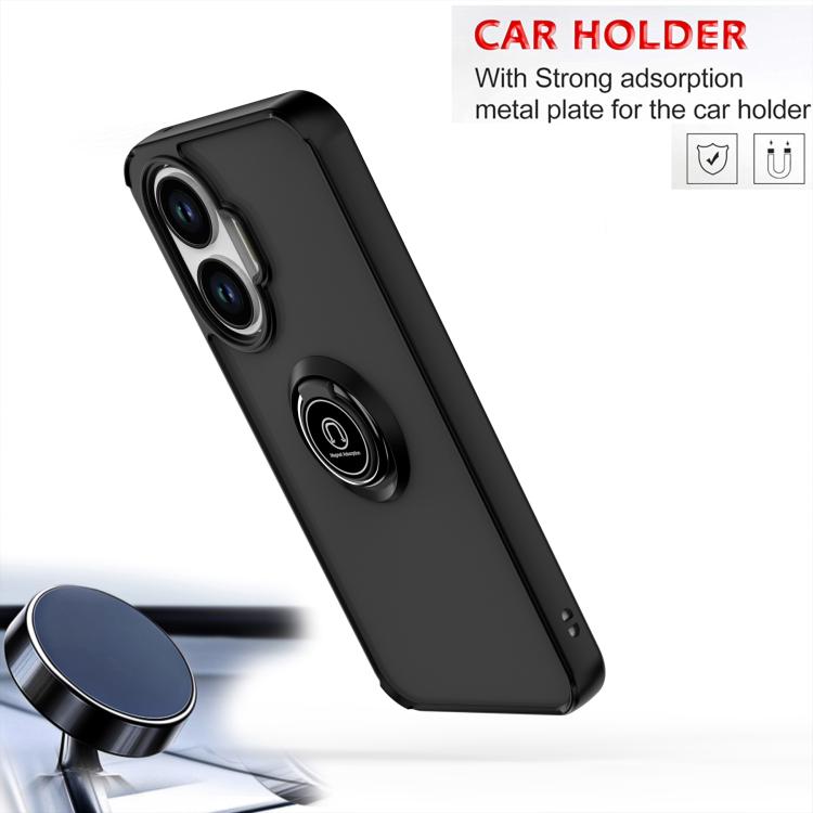 For Xiaomi Poco F7 Q Shadow 1 Series TPU + PC Phone Case with Ring