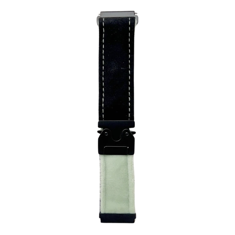 For Samsung Galaxy Watch 7 / 6 / 5 Snap Button Brushed Plush Watch Band