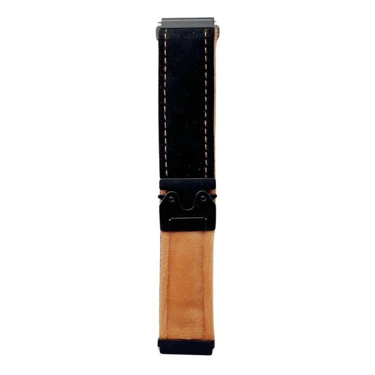 For Samsung Galaxy Watch 7 / 6 / 5 Snap Button Brushed Plush Watch Band