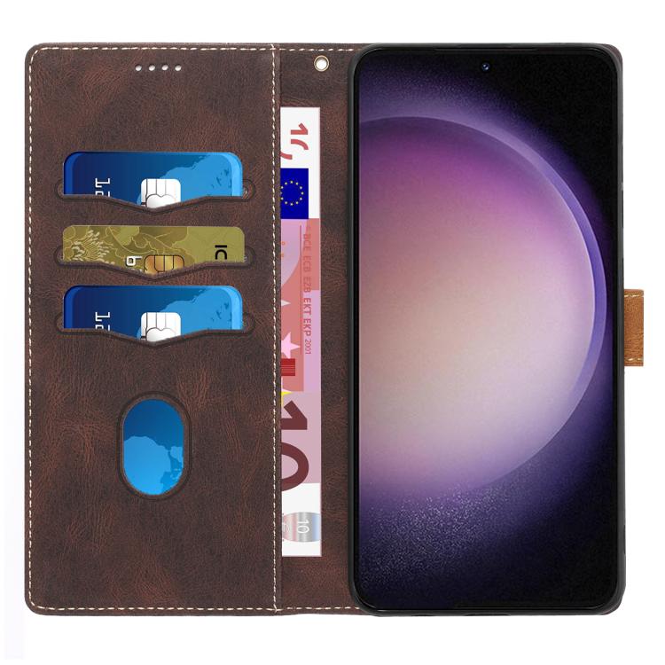 For iPhone 17 Pro Grid Stitching Leather Phone Case with Lanyard