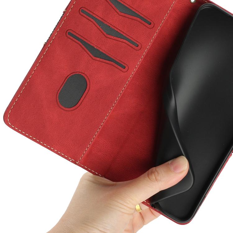 For iPhone 17 Pro Max Grid Stitching Leather Phone Case with Lanyard