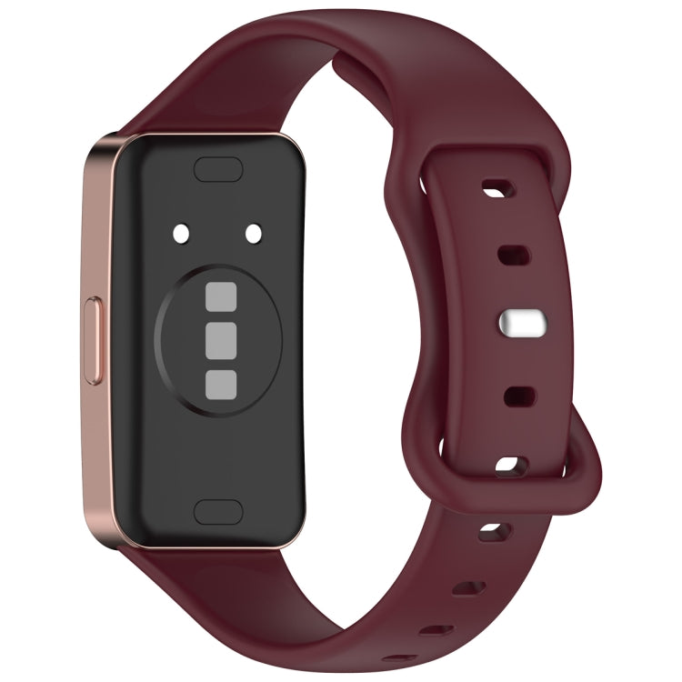 For Huawei Band 9 / 8 Slim Reverse Buckle Silicone Watch Band
