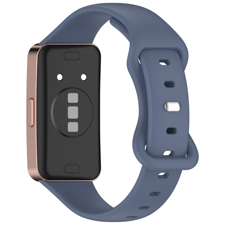 For Huawei Band 9 / 8 Slim Reverse Buckle Silicone Watch Band