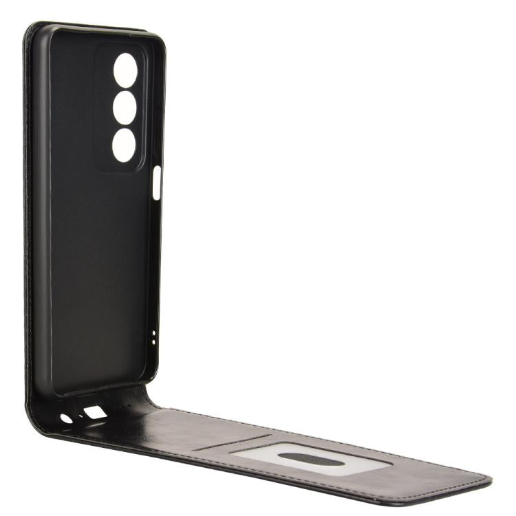 For OPPO K12X / A3 Pro Global Magnetic Vertical Flip Leather Phone Case