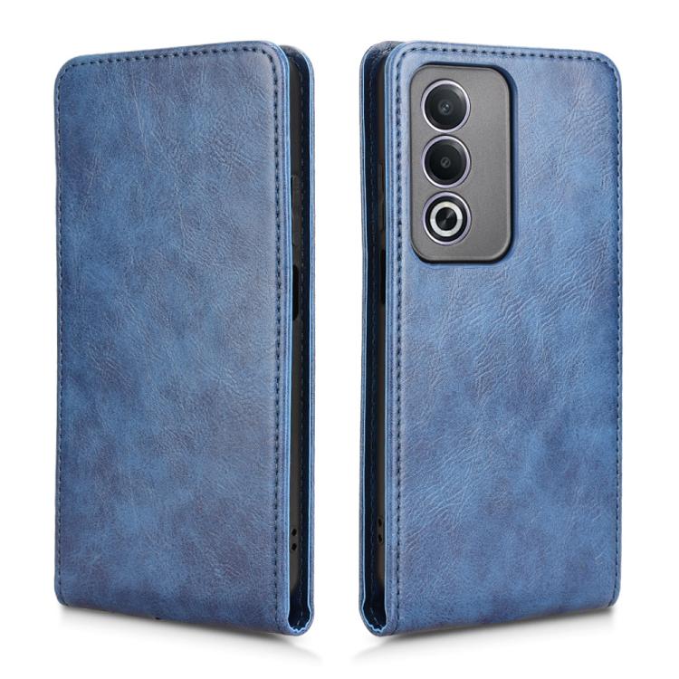 For OPPO K12X / A3 Pro Global Magnetic Vertical Flip Leather Phone Case