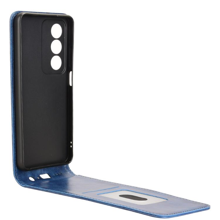 For OPPO K12X / A3 Pro Global Magnetic Vertical Flip Leather Phone Case