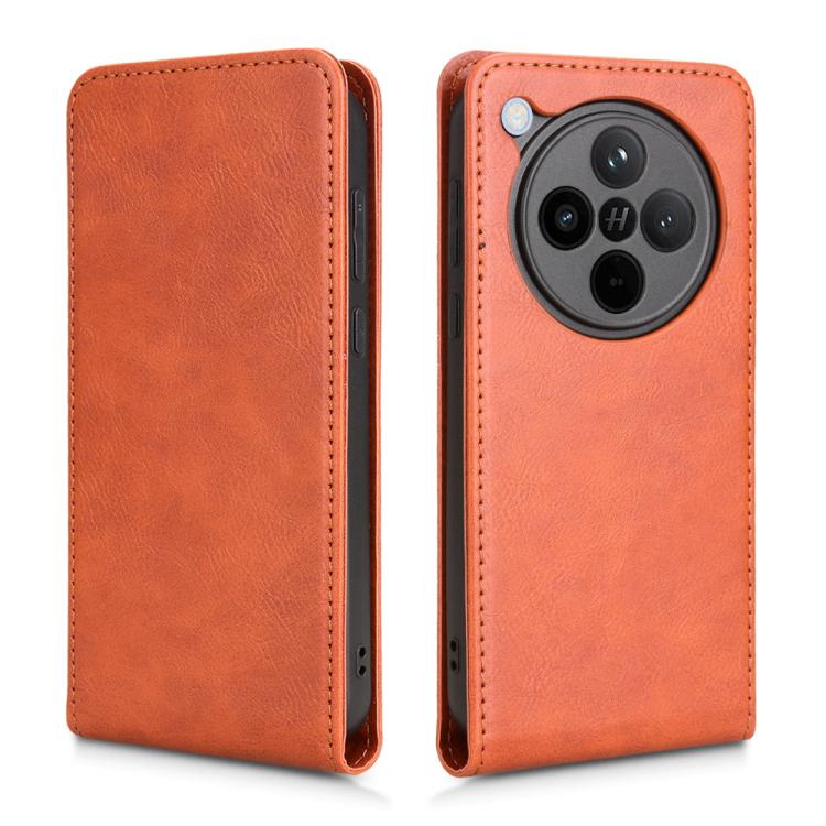 For OPPO Find X8 Pro Magnetic Vertical Flip Leather Phone Case