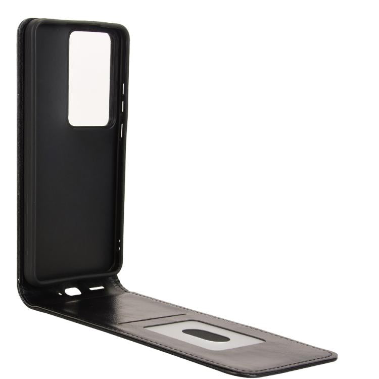 For OPPO Reno11 PJH110 Magnetic Vertical Flip Leather Phone Case