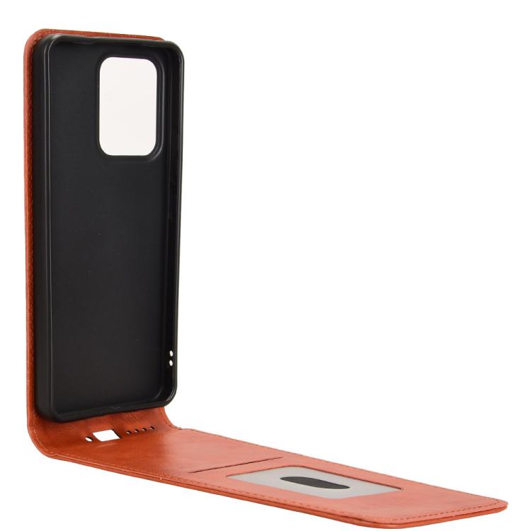 For OPPO Reno13 F 5G / 4G Magnetic Vertical Flip Leather Phone Case
