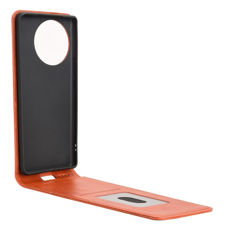 For vivo V30e 5G Global / V40 Lite 5G Magnetic Vertical Flip Leather Phone Case
