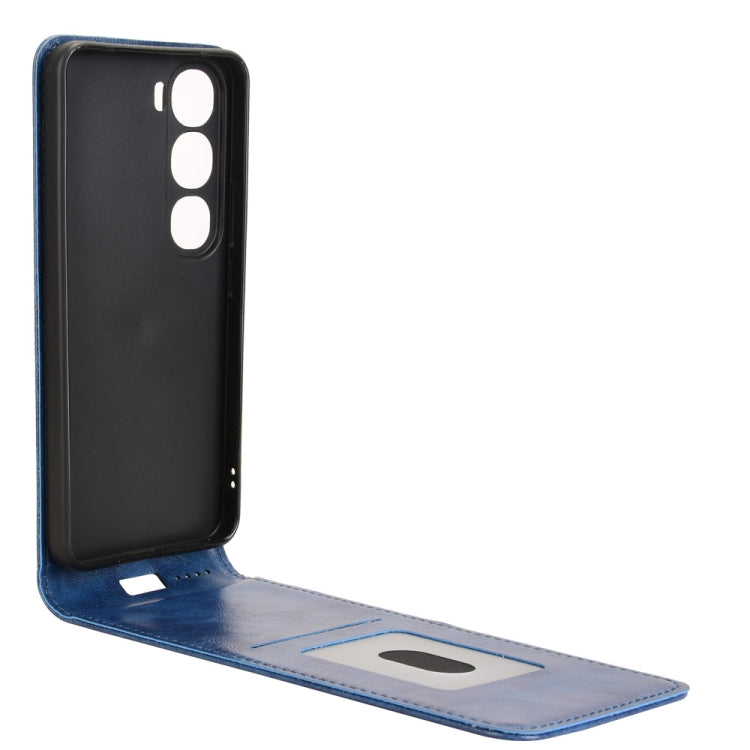 For vivo V40 Lite 5G / 4G IDN Magnetic Vertical Flip Leather Phone Case