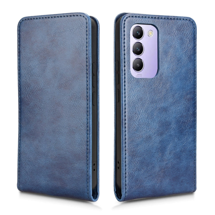 For vivo V40 SE 5G / Y100 5G IDN Magnetic Vertical Flip Leather Phone Case