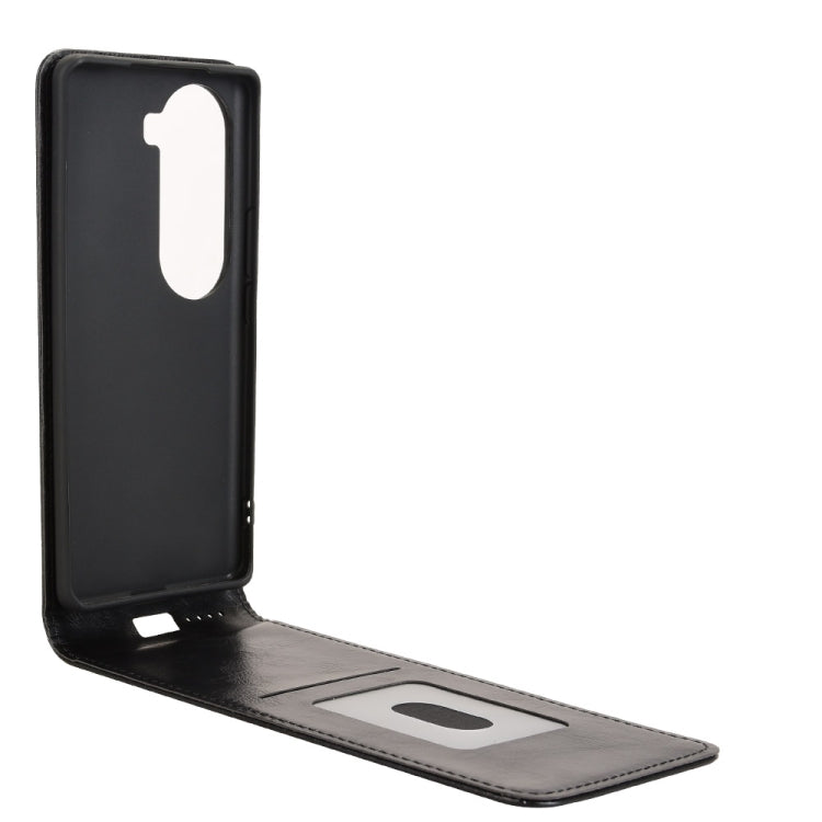 For vivo V40e / iQOO Z9s 5G Magnetic Vertical Flip Leather Phone Case